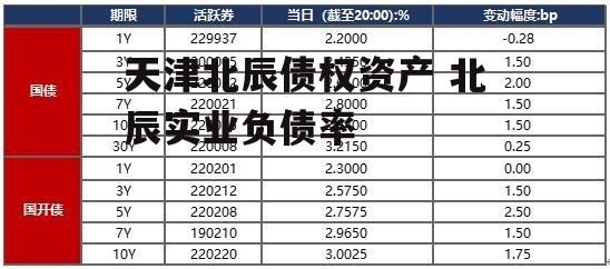 天津北辰债权资产 北辰实业负债率