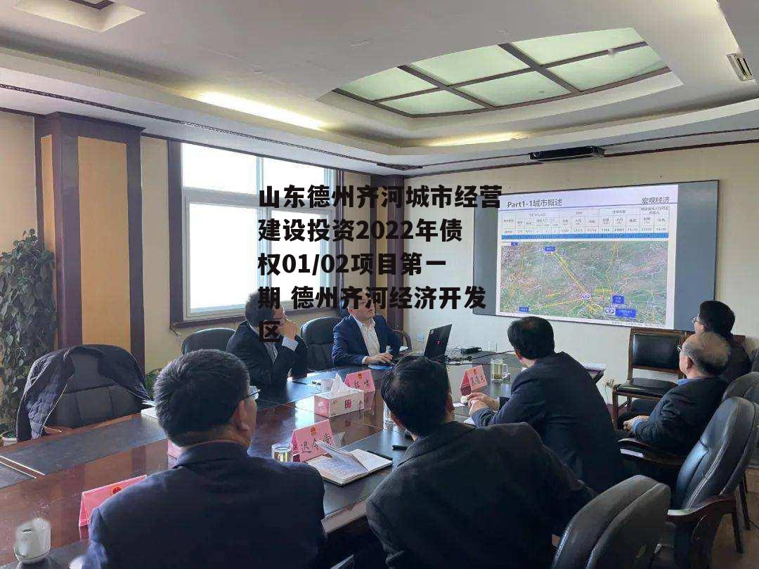 山东德州齐河城市经营建设投资2022年债权01/02项目第一期 德州齐河经济开发区