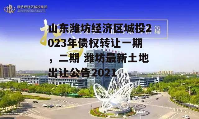 山东潍坊经济区城投2023年债权转让一期，二期 潍坊最新土地出让公告2021