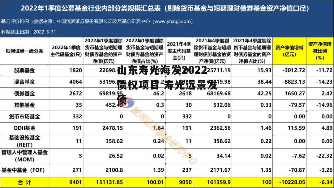 山东寿光海发2022债权项目 寿光远景发债