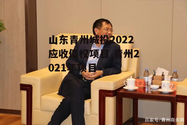 山东青州城投2022应收债权项目 青州2021年项目