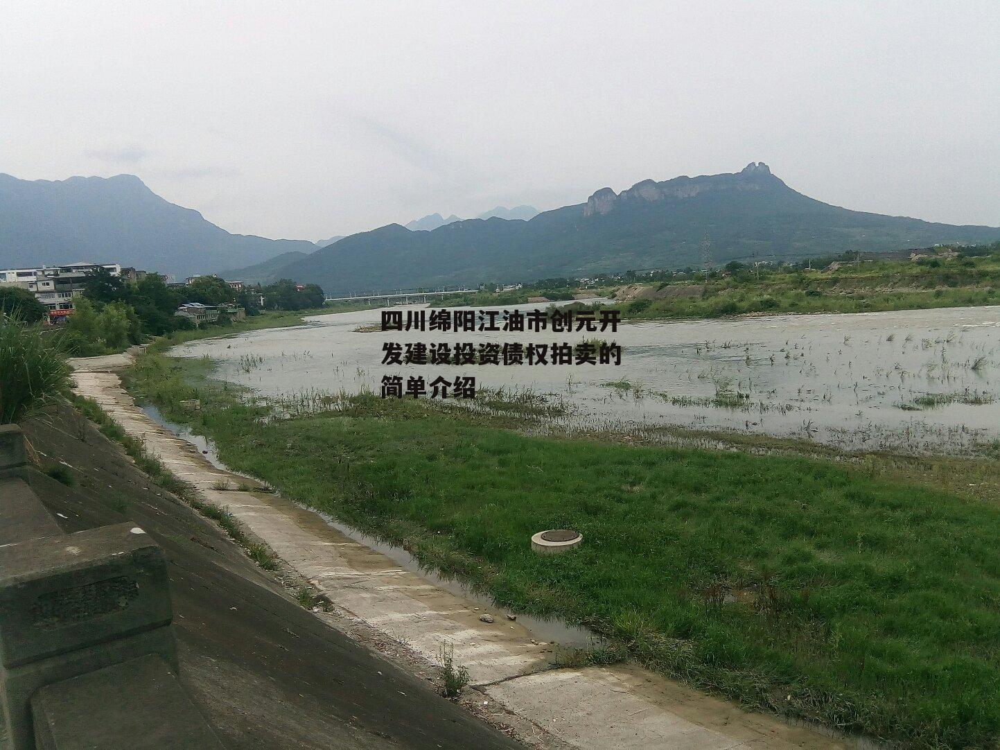 四川绵阳江油市创元开发建设投资债权拍卖的简单介绍