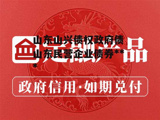 山东山兴债权政府债 山东民营企业债券违约