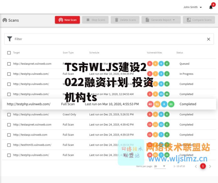 TS市WLJS建设2022融资计划 投资机构ts