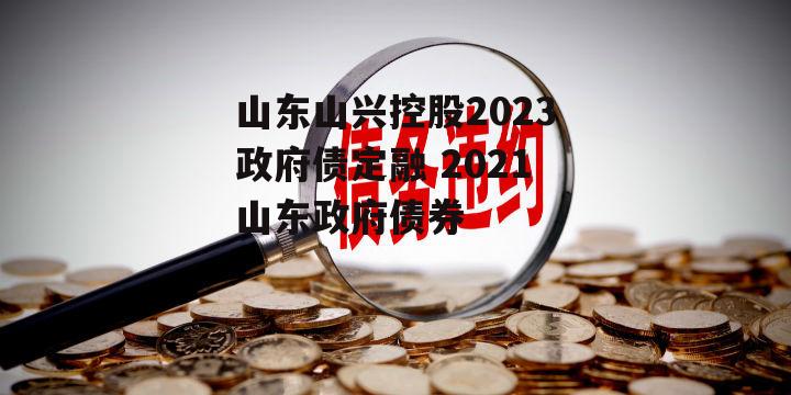 山东山兴控股2023政府债定融 2021山东政府债券