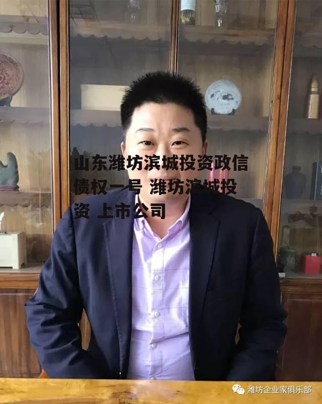 山东潍坊滨城投资政信债权一号 潍坊滨城投资 上市公司