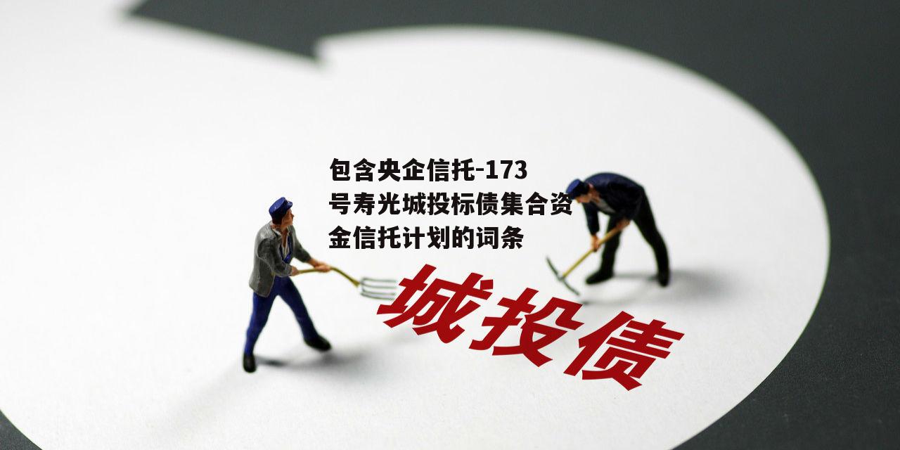 包含央企信托-173号寿光城投标债集合资金信托计划的词条