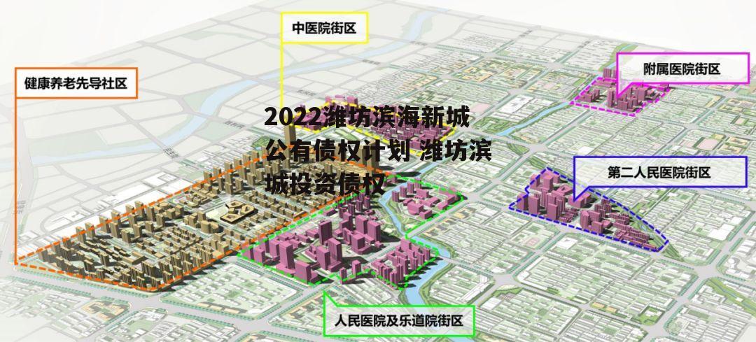 2022潍坊滨海新城公有债权计划 潍坊滨城投资债权