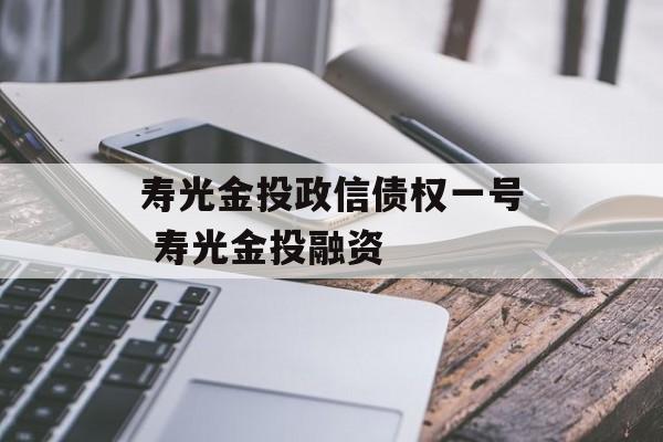 寿光金投政信债权一号 寿光金投融资