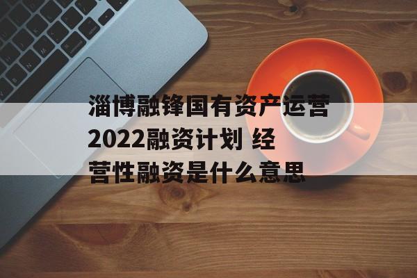 淄博融锋国有资产运营2022融资计划 经营性融资是什么意思