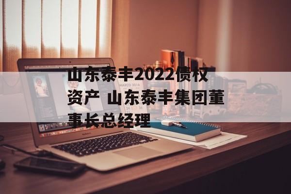 山东泰丰2022债权资产 山东泰丰集团董事长总经理