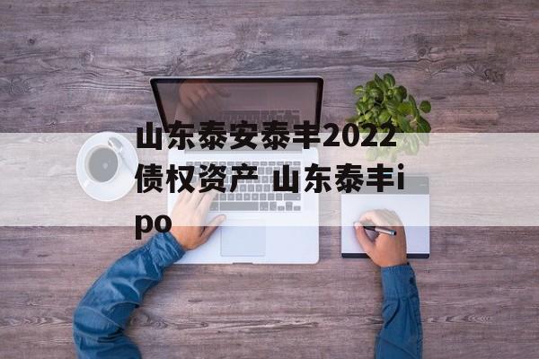 山东泰安泰丰2022债权资产 山东泰丰ipo