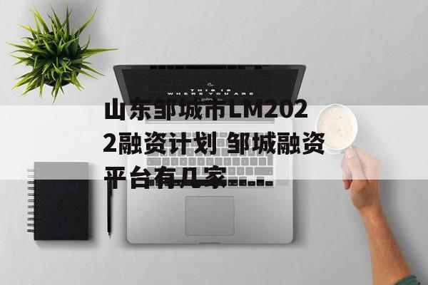 山东邹城市LM2022融资计划 邹城融资平台有几家