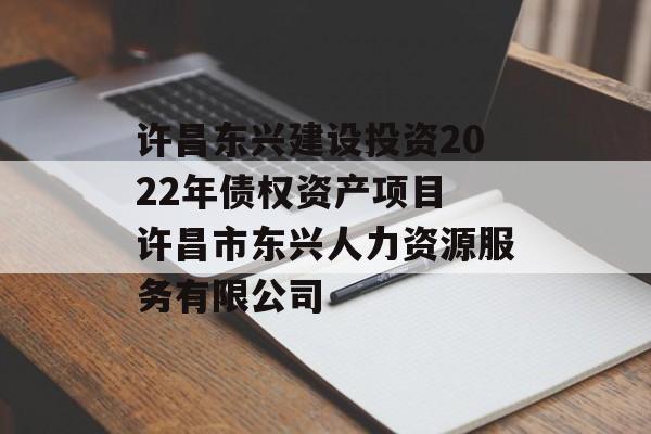 许昌东兴建设投资2022年债权资产项目 许昌市东兴人力资源服务有限公司