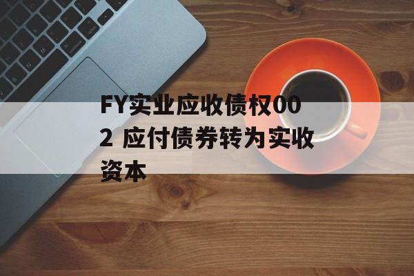 FY实业应收债权002 应付债券转为实收资本