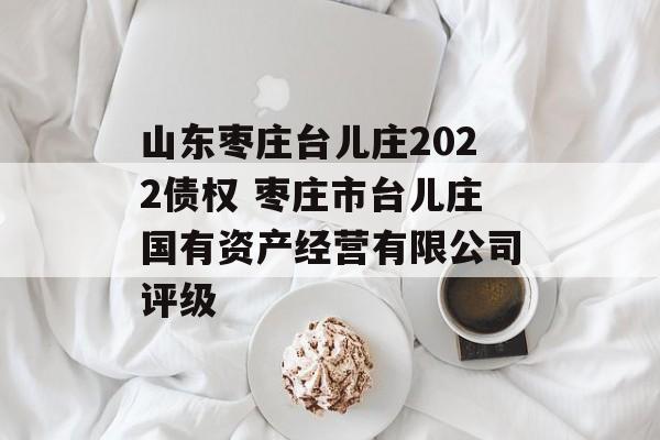 山东枣庄台儿庄2022债权 枣庄市台儿庄国有资产经营有限公司评级