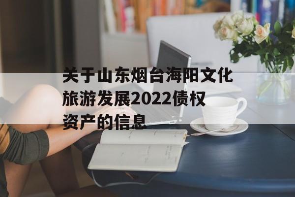 关于山东烟台海阳文化旅游发展2022债权资产的信息