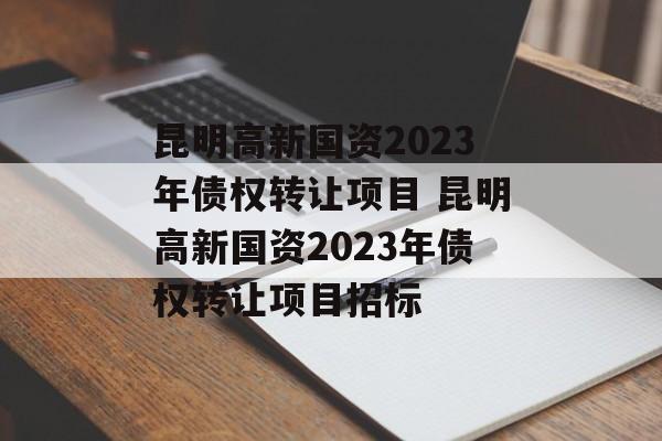 昆明高新国资2023年债权转让项目 昆明高新国资2023年债权转让项目招标