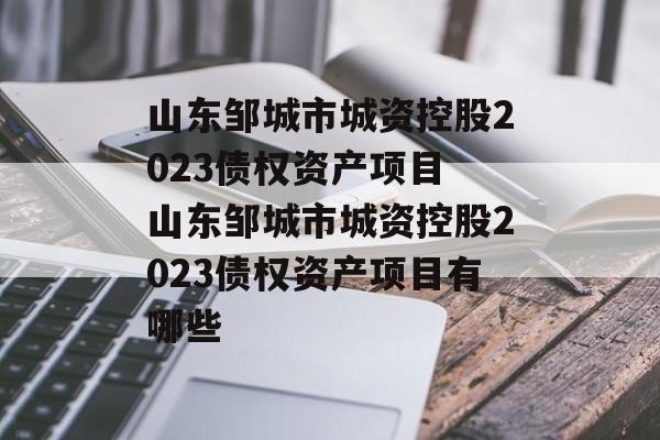 山东邹城市城资控股2023债权资产项目 山东邹城市城资控股2023债权资产项目有哪些