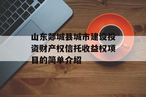 山东郯城县城市建设投资财产权信托收益权项目的简单介绍