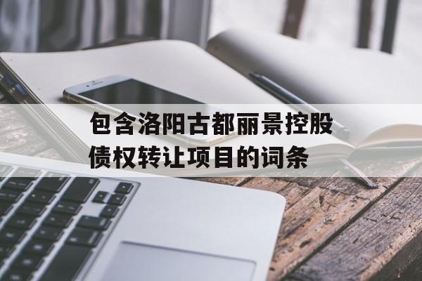 包含洛阳古都丽景控股债权转让项目的词条