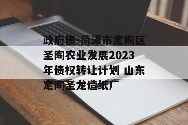 政府债-菏泽市定陶区圣陶农业发展2023年债权转让计划 山东定陶圣龙造纸厂