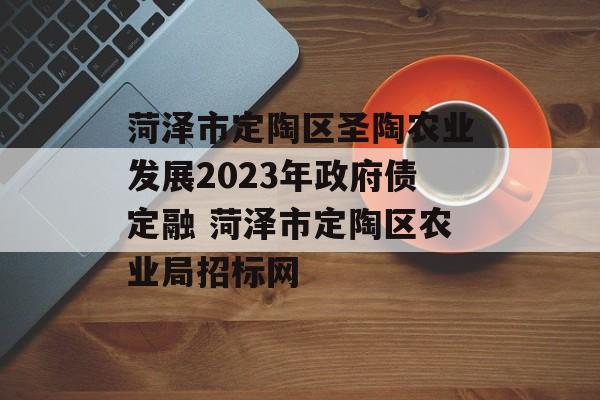 菏泽市定陶区圣陶农业发展2023年政府债定融 菏泽市定陶区农业局招标网