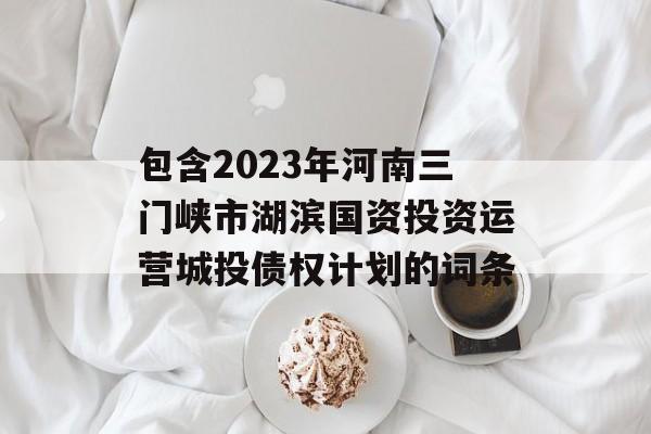 包含2023年河南三门峡市湖滨国资投资运营城投债权计划的词条