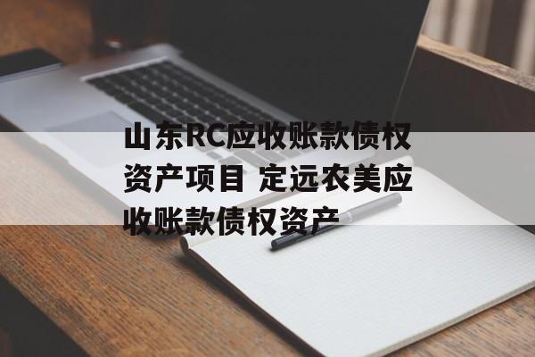 山东RC应收账款债权资产项目 定远农美应收账款债权资产