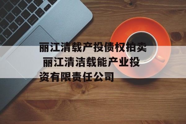 丽江清载产投债权拍卖 丽江清洁载能产业投资有限责任公司