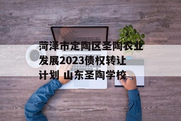 菏泽市定陶区圣陶农业发展2023债权转让计划 山东圣陶学校