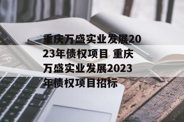 重庆万盛实业发展2023年债权项目 重庆万盛实业发展2023年债权项目招标