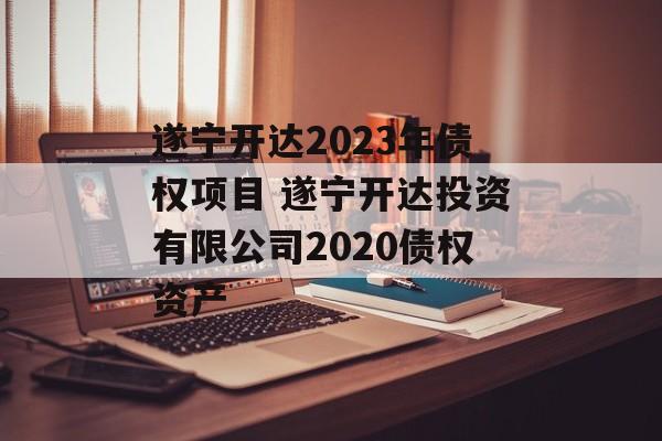 遂宁开达2023年债权项目 遂宁开达投资有限公司2020债权资产