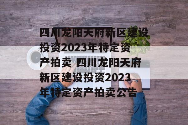 四川龙阳天府新区建设投资2023年特定资产拍卖 四川龙阳天府新区建设投资2023年特定资产拍卖公告