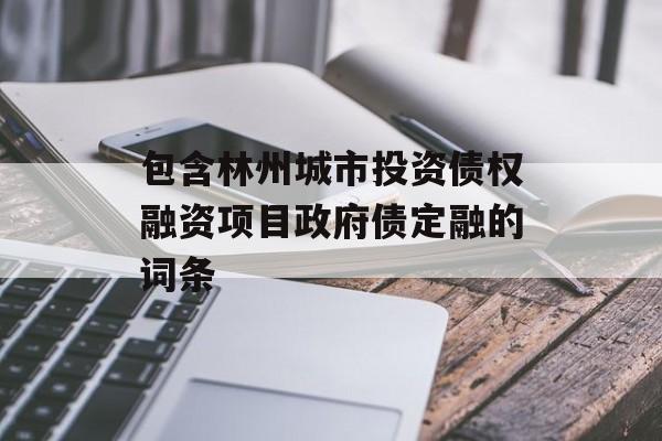 包含林州城市投资债权融资项目政府债定融的词条