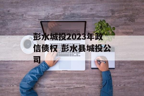 彭水城投2023年政信债权 彭水县城投公司