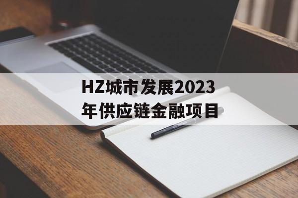 HZ城市发展2023年供应链金融项目