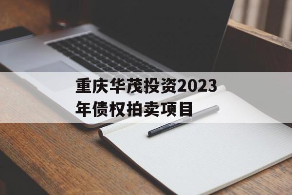 重庆华茂投资2023年债权拍卖项目