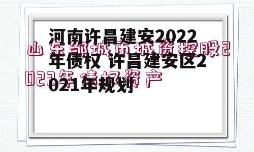 关于河南许昌东兴建投2022年债权项目的信息